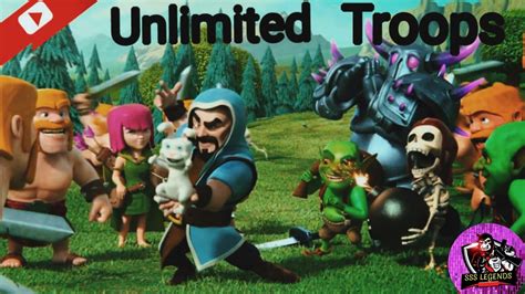 coc unlimited troops